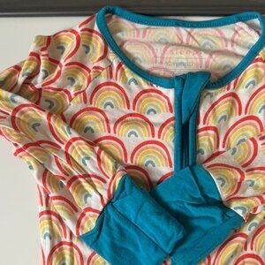 Little Sleepies Primary Rainbow 6-12m